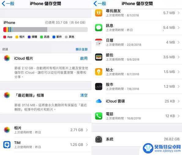 iphone备份文件几十个文体夹 如何清理 iPhone 系统占用的存储空间