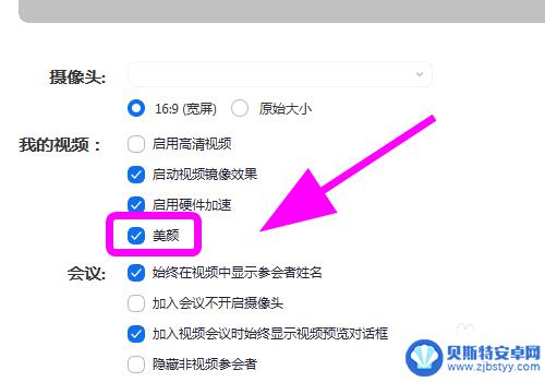 手机zoom如何开美颜 Zoom美颜设置方法