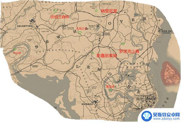 荒野大镖客2线上营救营地 《荒野大镖客2》线上模式营地怎么分布在游戏中