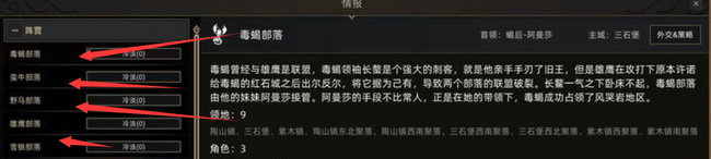 部落与弯刀如何与其他部落和解 部落与弯刀如何说服五大部落