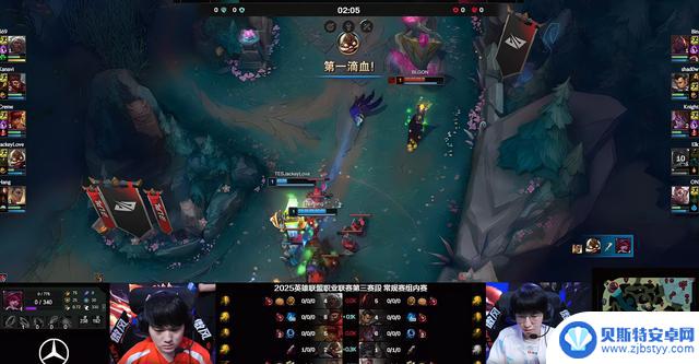 BLG2以2:0战胜TES,Knight兔子发挥完美,终结比赛!