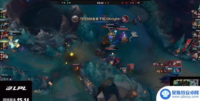 BLG2以2:0战胜TES,Knight兔子发挥完美,终结比赛!