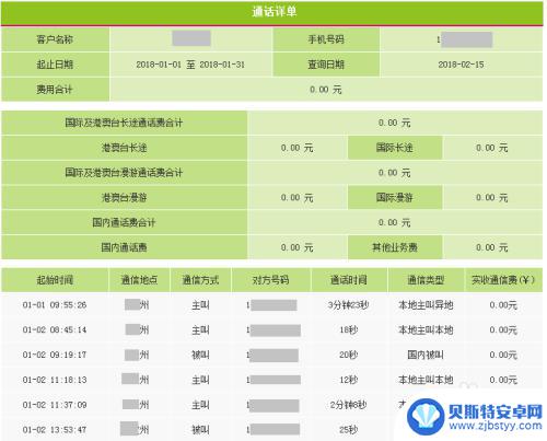 网络如何查询手机通话记录 手机通话记录网上查询指南