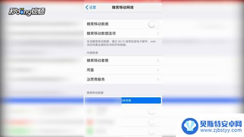 iphone移动数据在哪里打开 如何在苹果手机上开启和关闭移动数据