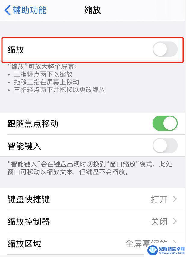 苹果手机缩放怎么强行关闭 iPhone 屏幕放大无法还原怎么办