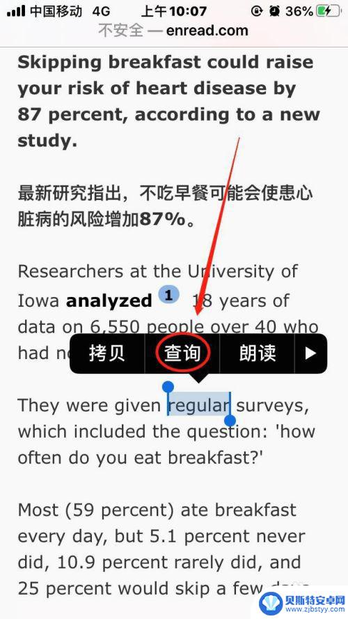 手机词典怎么用 苹果手机如何开启词典功能