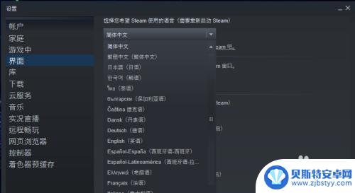 steam设置简体中文是英语 Steam系统语言设置为英语步骤