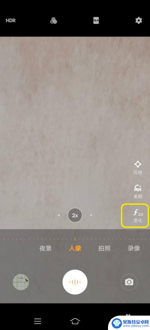 vivo自拍是圆形框怎么设置 vivo手机相机如何设置圆形虚化效果