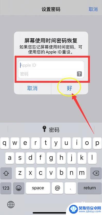 设置手机登录时间密码怎么设置 iphone屏幕使用时间设置密码