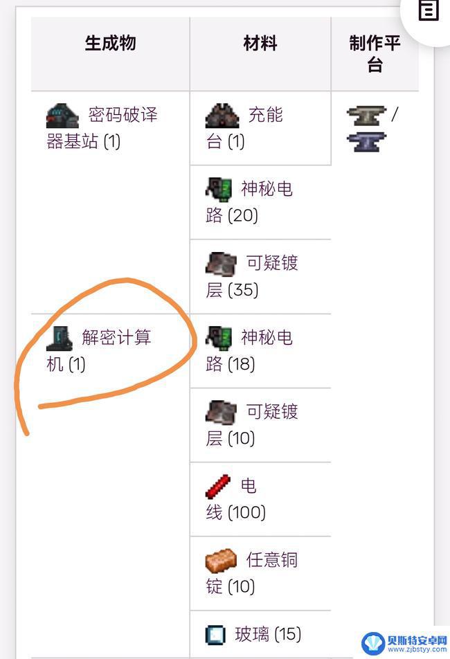 泰拉瑞亚解密计算机怎么做 泰拉瑞亚灾厄解密计算机怎么制作