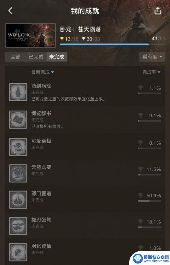 卧龙steam隐藏成就 卧龙苍天陨落隐藏成就解锁攻略