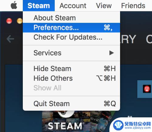 steam苹果笔记本怎么设置中文 Mac Steam中文设置教程