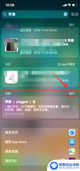 如何使用苹果手机的词典 iOS 11系统下的词典功能