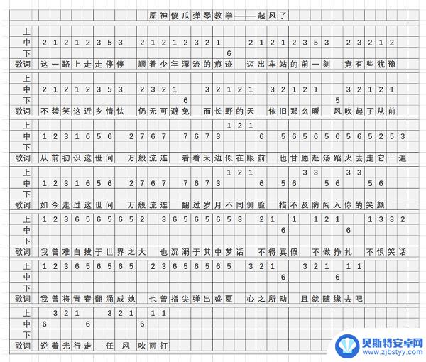 原神音乐曲谱简单 原神琴谱怎么获得