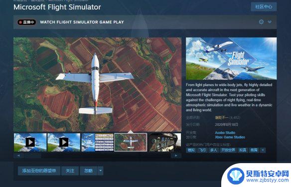 steam微软模拟飞行 steam平台上购买《微软模拟飞行2020》的方法