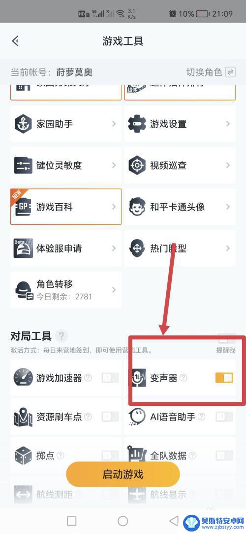 和平精英里面怎么开变声器用手机 手机版和平精英变声器怎么开启