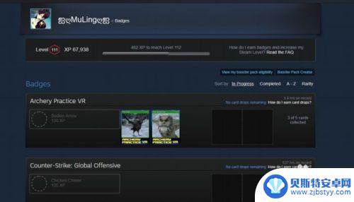 steam卡牌上的图怎么下载 怎样在STEAM上查看徽章剩余所需卡牌的信息