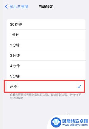苹果手机不锁屏一直亮着怎么设置 苹果手机亮屏设置方法