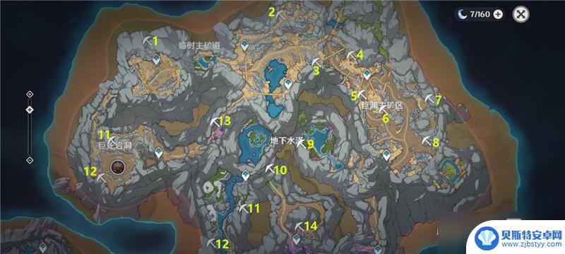 原神富矿位置 原神2.6版本全地图富矿石点分布位置