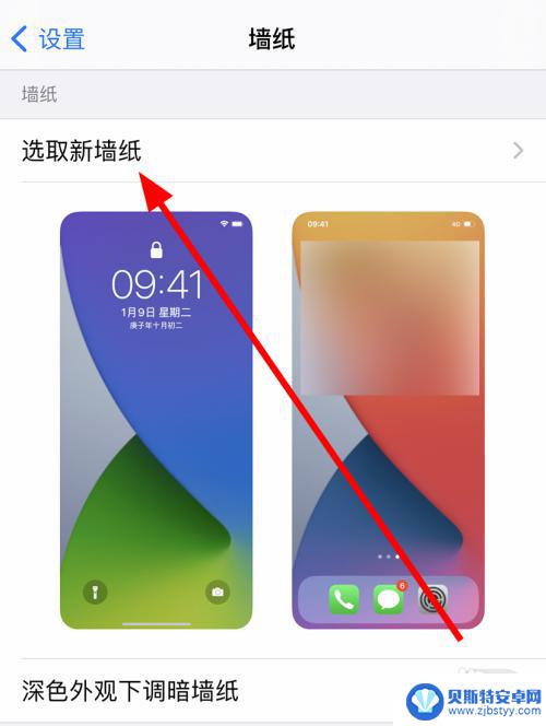 苹果如何设置手机屏幕图片 iphone12屏幕壁纸修改步骤