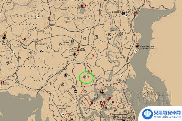荒野大镖客野猪 《荒野大镖客2》野猪常青位置地图导航