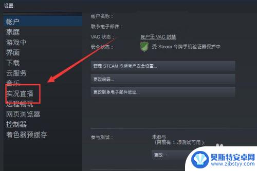 steam怎么开直播给好友 steam如何开直播教程