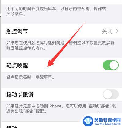 苹果手机双击屏幕亮屏怎么关闭 苹果手机点击屏幕亮屏如何关闭