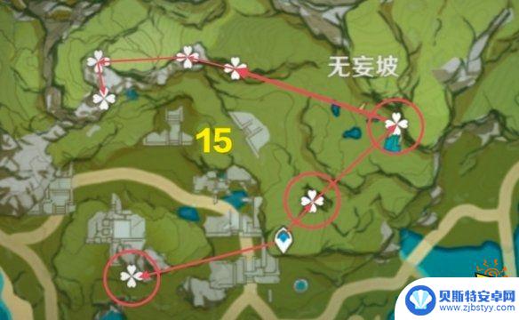 轻策庄琉璃袋在哪里 原神琉璃袋全采集路线位置图示