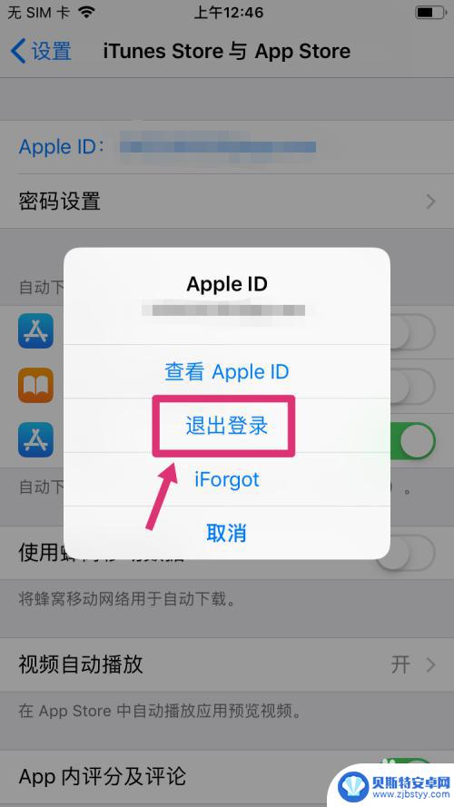 iphoneid密码忘了怎么退出账号 苹果手机账号注销