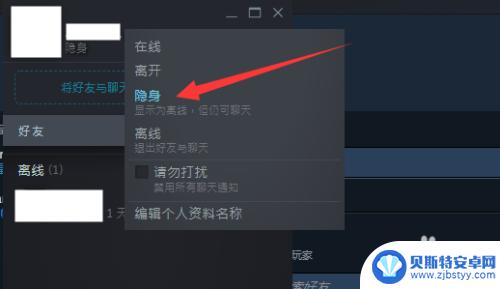 steam禁止好友看自己玩的游戏 steam怎么让好友无法看到你在玩游戏