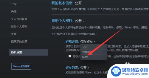 steam禁止好友看自己玩的游戏 steam怎么让好友无法看到你在玩游戏