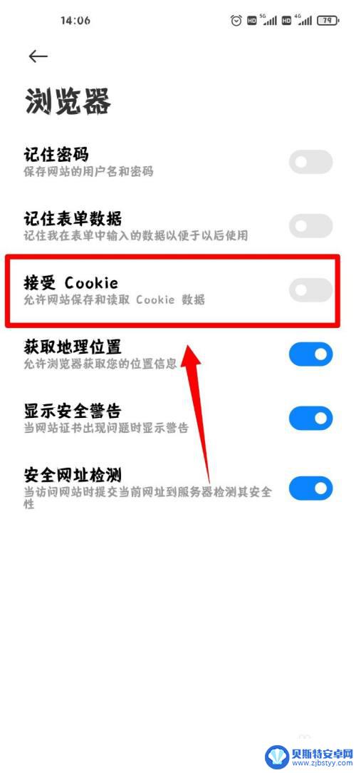 手机浏览器获取cookie的方法小米 小米浏览器如何开启cookie功能