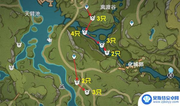 原神蕈兽位置路线 原神蕈兽锄地路线攻略