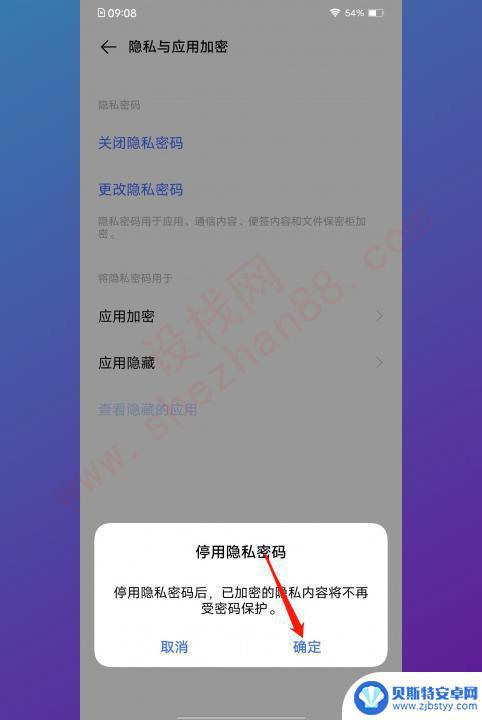 怎么破解vivo手机隐私密码呢 怎样在vivo手机上删除隐私密码