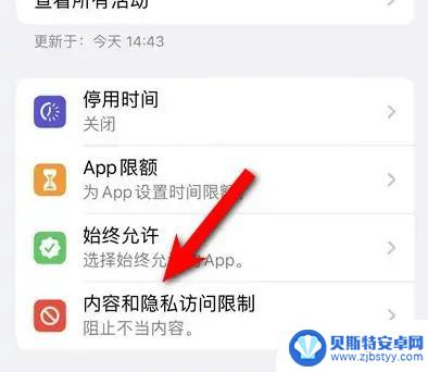 苹果手机内容和隐私访问限制是什么意思 如何开启苹果iPhone 14的内容访问限制