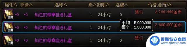 DNF手游：最便宜玲珑徽章来袭！拍卖行道具大降价，单日累计降价3000万