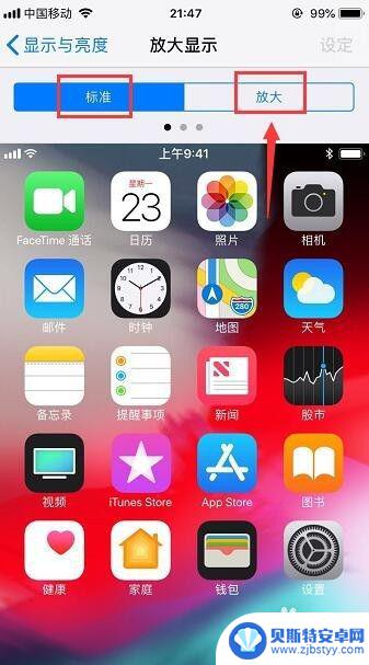 苹果手机怎么设置桌面软件大小 iPhone苹果手机应用图标大小如何调整