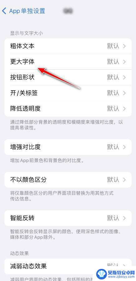 苹果手机如何设置图标文字 iPhone怎么单独设置应用程序字体大小