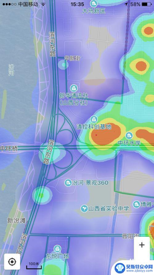 苹果手机如何看热力图 如何在百度地图中使用热力图功能