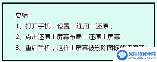 苹果手机界面不见了怎么办 Iphone桌面图标不见了怎么办