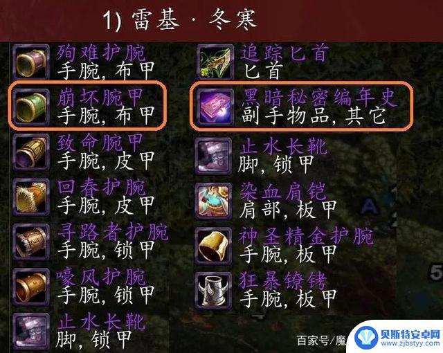 魔兽世界海山掉落表 魔兽世界tbcP3海山掉落装备属性详解