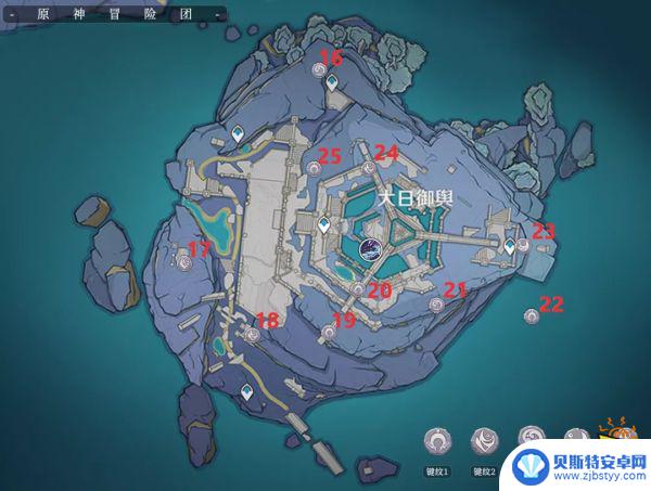 原神键纹解锁位置 全地图键纹位置查询