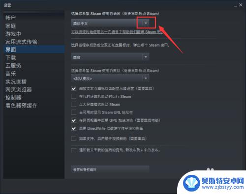 steam怎样改语言设置 Steam如何更改语言设置