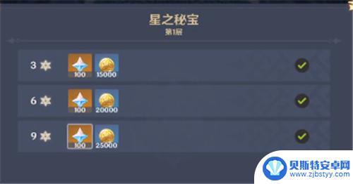 原神星之秘宝和月之秘宝 原神深境螺旋星之秘宝渊月奖励解锁条件